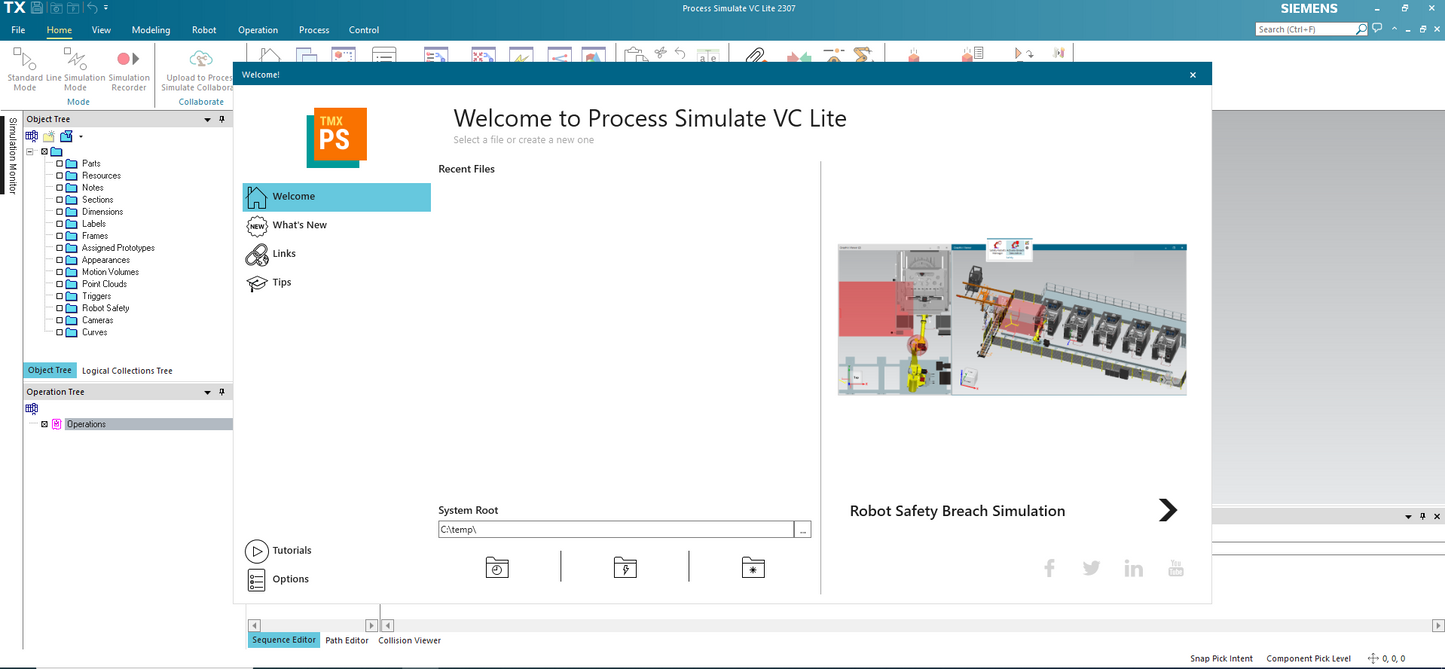 Siemens Tecnomatix Process Simulate 2307