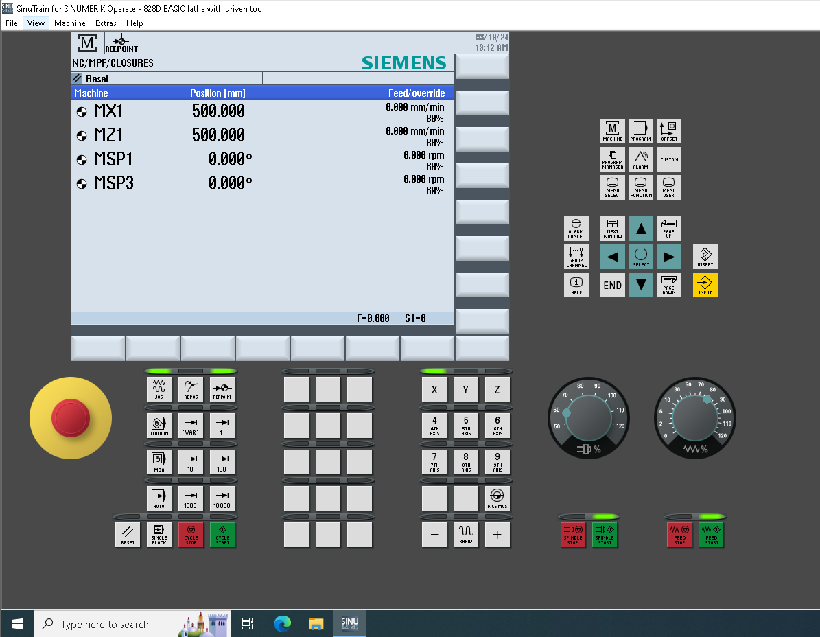 Siemens SinuTrain SINUMERIK Operate V4.4 ED.2