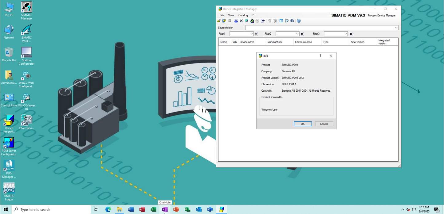 Siemens PCS7 V10 Virtual Machine