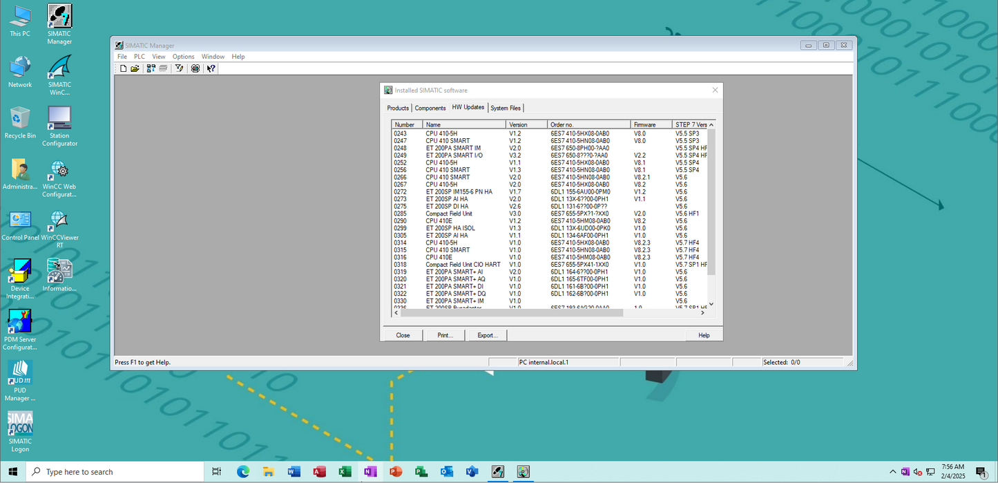 Siemens PCS7 V10 Virtual Machine