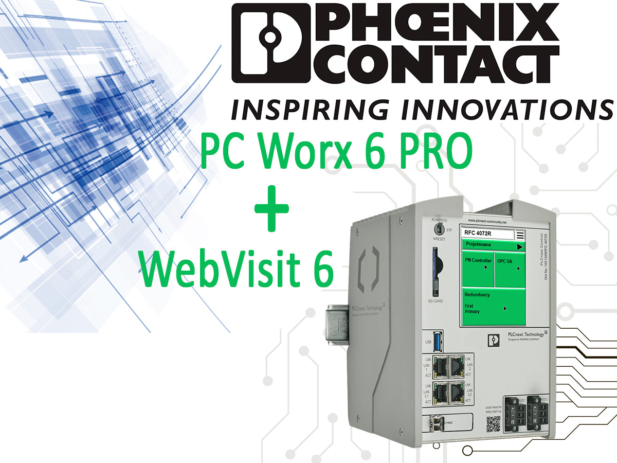Phoenix Contact PC Worx 6 PRO + WebVisit 6