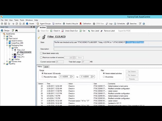 Rockwell FactoryTalk AssetCentre V12 – industrialsoftware