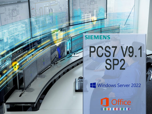 Siemens PCS7 V9.1 SP2 Virtual Machine